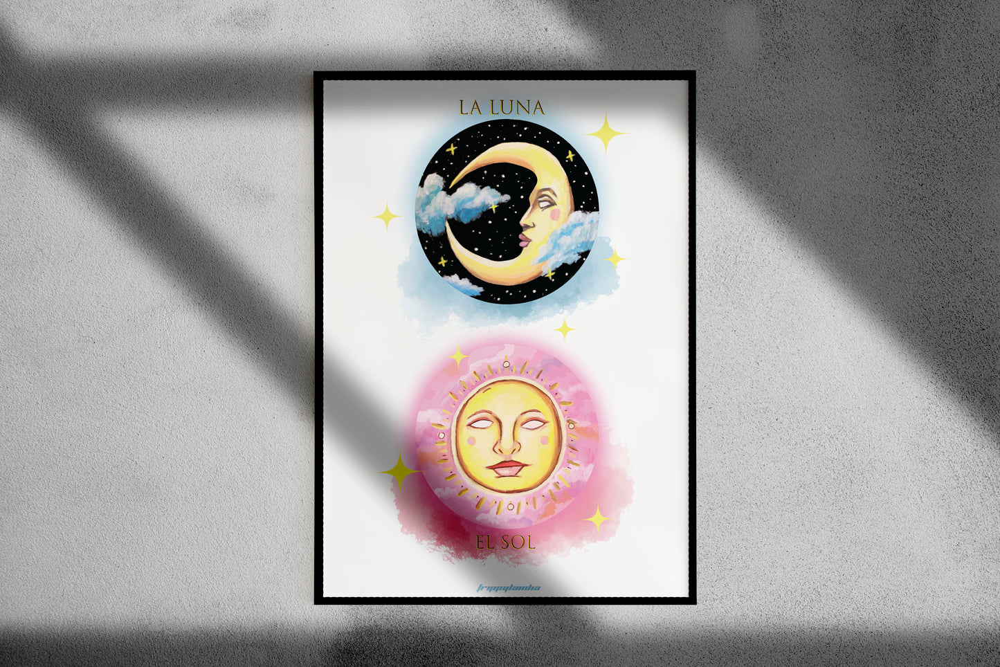 Luna & Sol - print