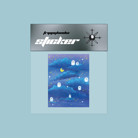Cloudy Ghosts - Sticker