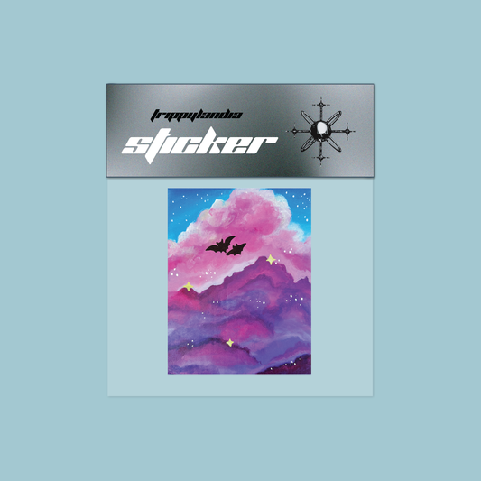 Cloudy Halloween - Sticker